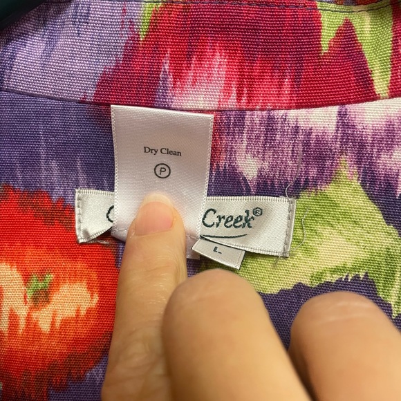 Coldwater Creek multicolored Jacket, size L. - Picture 4 of 8